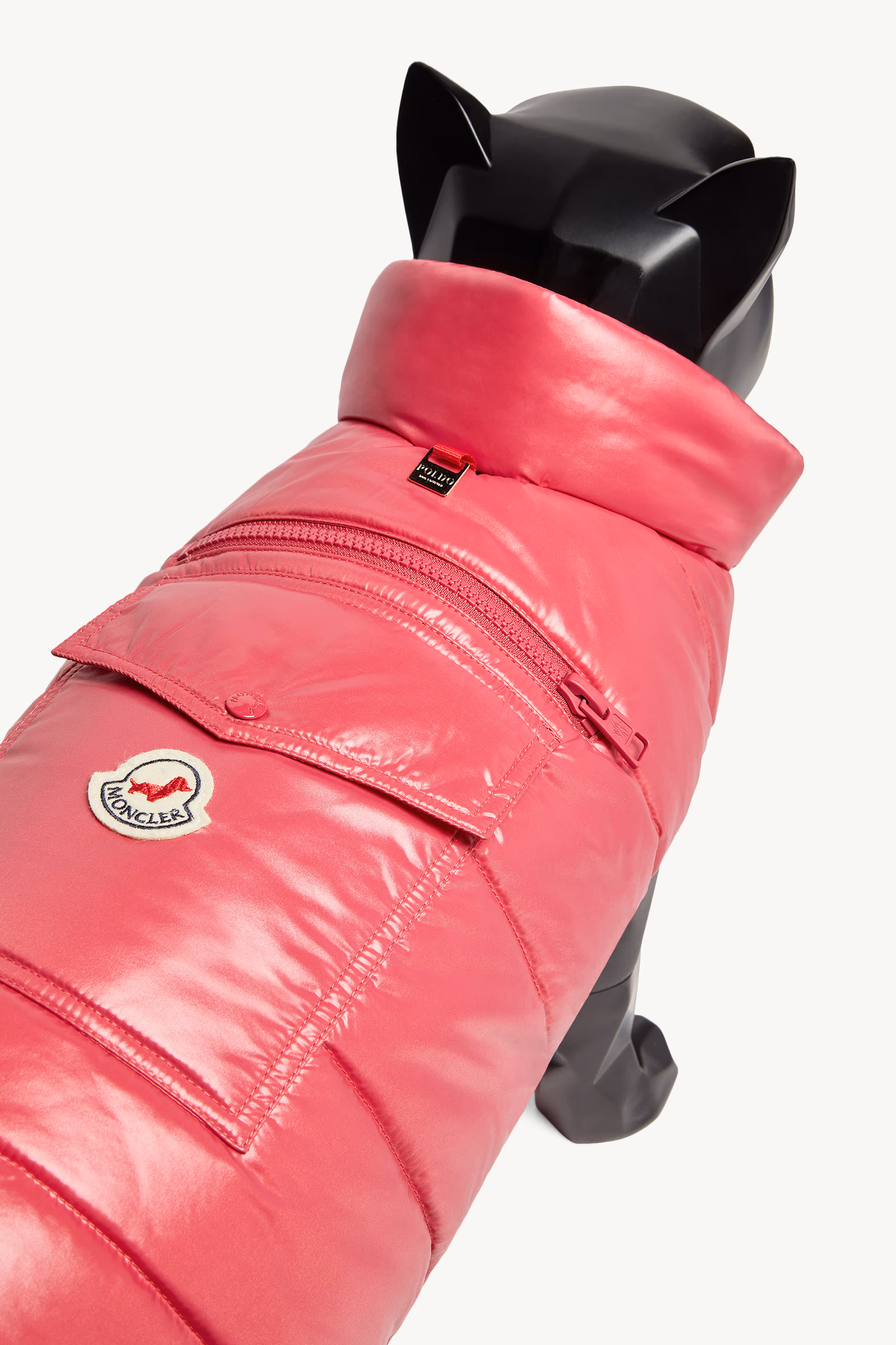 Chaleco para perro acolchado De Género Neutro Rosado encendido Moncler 4